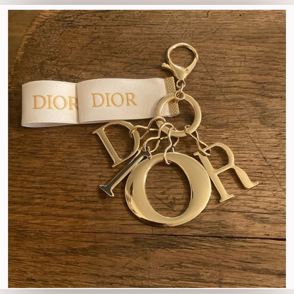 Dior Gold Bag Charm; Keychain from Dior Beauty/Parfums Collection; NIP - Picture 4 of 5